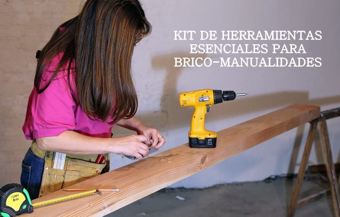 KIT-HERRAMIENTAS-BRICOLAJE-MANUALIDADES kit herramientas manualidades y bricolaje