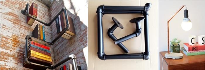 tuberias-recicladas-para-decoracion tuberias recicladas